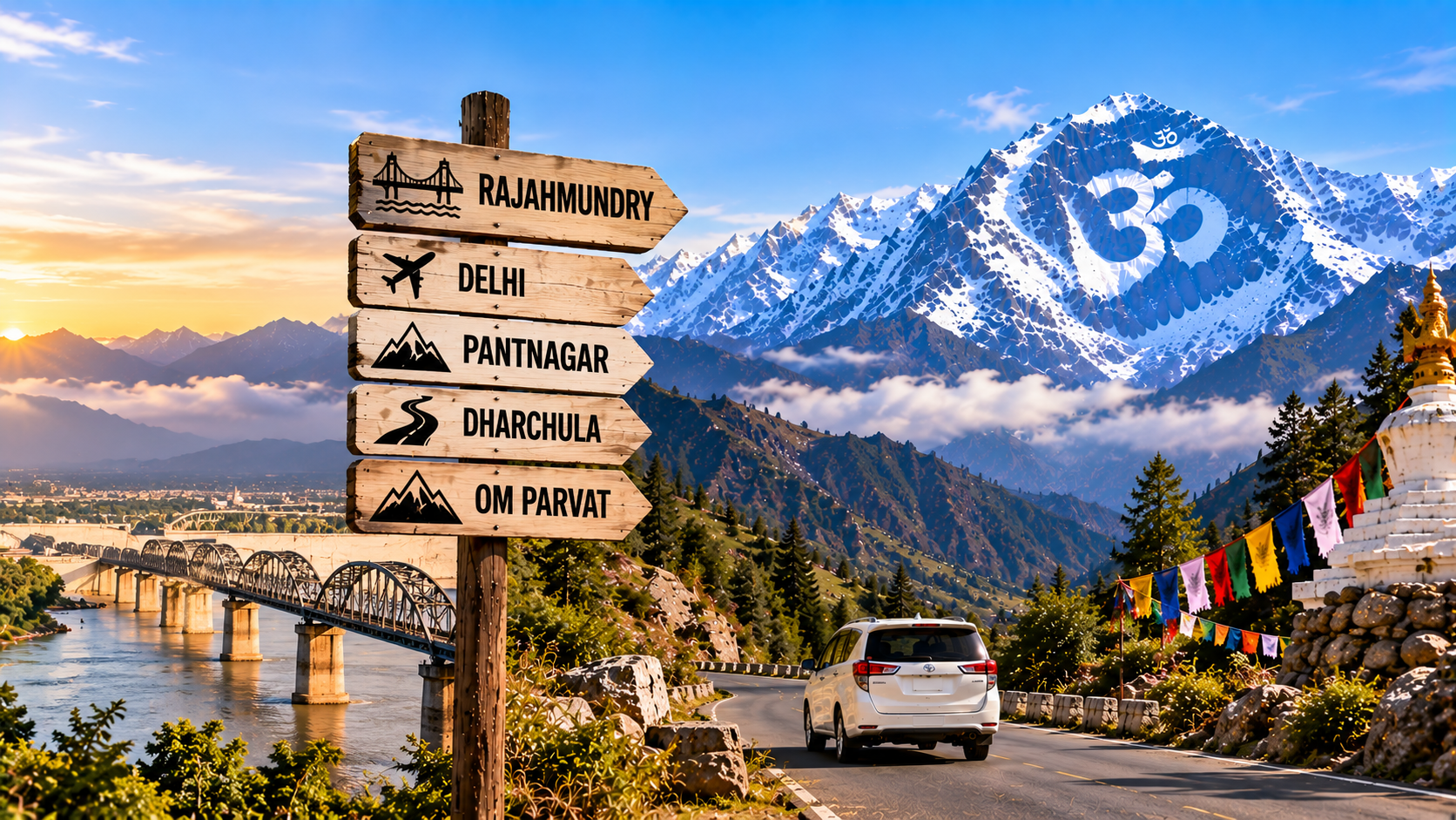 Rajahmundry to Om Parvat Yatra Package - Feel the Divine Call of the Himalayas